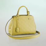 Louis Vuitton Citrine Monogram Empreinte Montaigne BB Bag