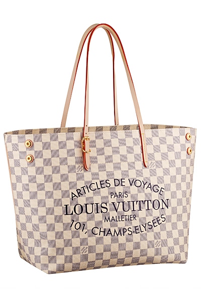 vuitton damier azur cabas