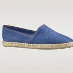 Louis Vuitton Denim Blue Espadrille - Articles De Voyage