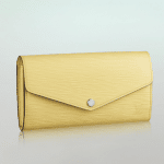 Louis Vuitton Jaune Pale Sarah Wallet