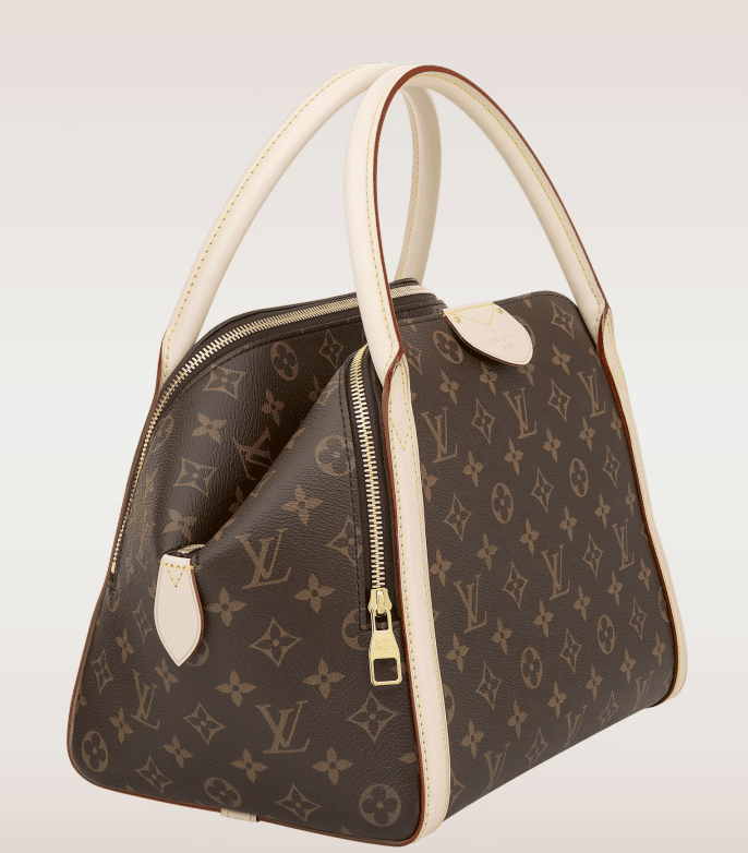 LOUIS VUITTON Marais MM Monogram Canvas Satchel Bag - 25% OFF