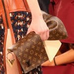 Louis Vuitton Monogram Canvas Clutch Bag - Fall 2014 Runway