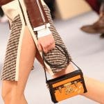 Louis Vuitton Orange Petite-Malle Bag - Fall 2014 Runway