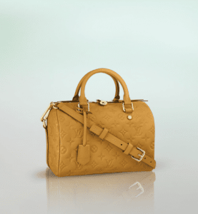 Louis Vuitton Safran Monogram Empreinte Speedy Bandouliere 25 Bag