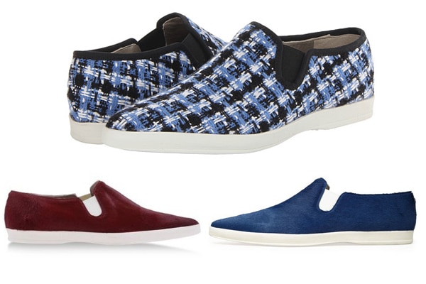 Marc Jacobs Pointed Slip-On Sneakers