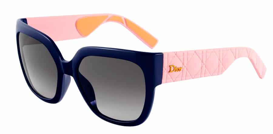 MyDior Electric Rubber Sunglasses - Rose Pink and Orange