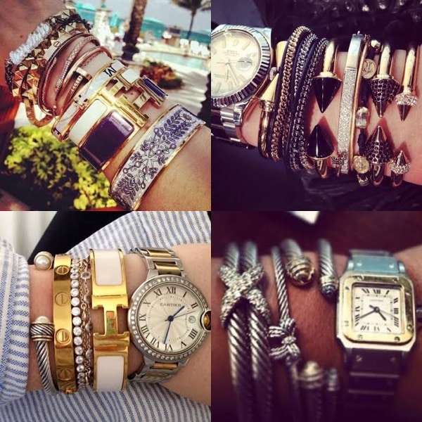 The Guide to Stacking Designer Bracelets - Spotted Fashion