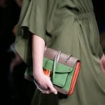 Valentino Beige/Green Flap Bag - Fall 2014 Runway