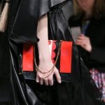 Valentino Black/Red Flap Bag - Fall 2014 Runway