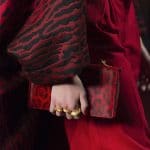 Valentino Red Leopard Print Pony Skin Flap Bag - Collection Shanghai 2013