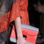 Valentino Red/Grey Flap Bag - Fall 2014 Runway