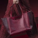 Valentino Red/Maroon Tote Bag - Collection Shanghai 2013