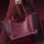 Valentino Red/Maroon Tote Bag - Collection Shanghai 2013