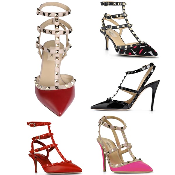 The Guide to Valentino Rockstud Shoes from Flats, Boots to Pumps ...