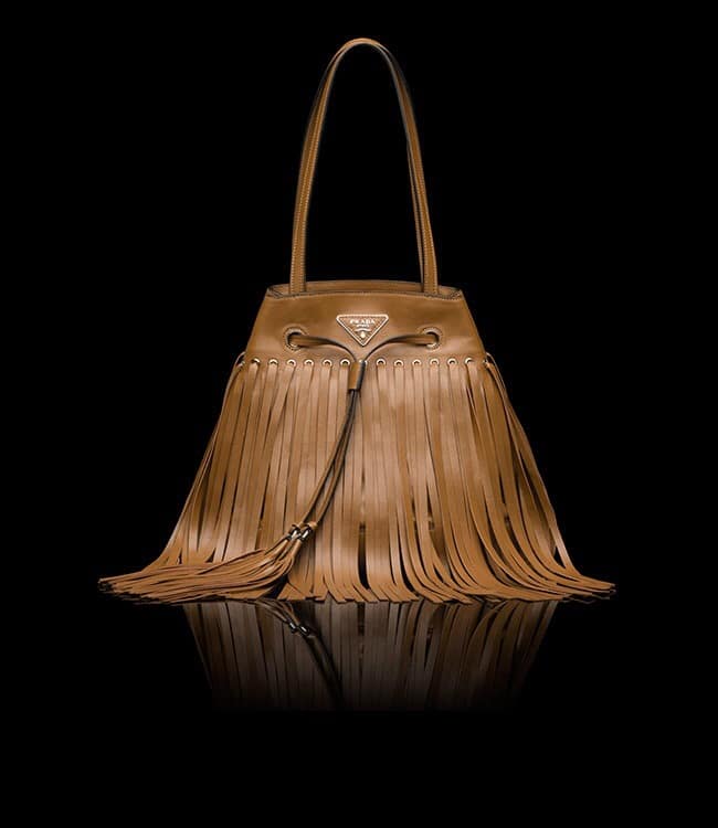 prada tassel bag