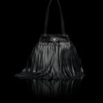 Prada Black Fringe Bucket Bag