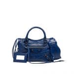 Balenciag Blue Classic Mini City Bag