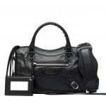 Balenciaga Black Classic Mini City Holiday Bag
