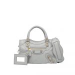 Balenciaga Gris Glace Gold Hardware G12 Mini City Bag - Spring 2014