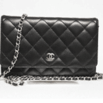 Chanel Black Classic Quilted WOC Bag