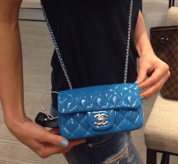 chanel small flap bag measurements