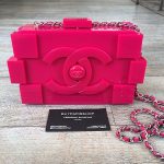 Chanel Fuschia Lego Bag - Spring 2014