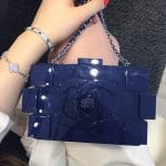 Chanel Navy Lego Bag - Spring 2014