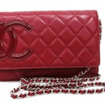 Chanel Red Cambon WOC Bag