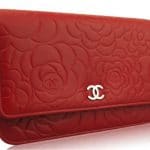 Chanel Red Camellia WOC Bag