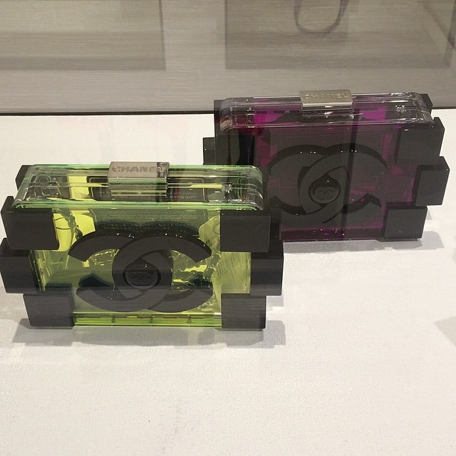Chanel Transparent Lego Bags - Spring 2014
