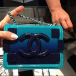 Chanel Turquoise/Blue Boy Brick Flap Bag