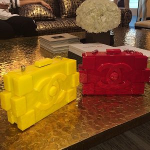 Chanel Yellow and Red Lego Bag - Spring 2014