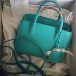 Dior Turquoise DiorBar Bag