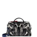 Fendi Leopard Print Calf Hair By The Way Bag