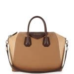 Givenchy Beige with Brown Handle Antigona Bag - Prefall 2014