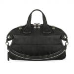 Givenchy Black with Silver Studs Nightingale Medium Bag