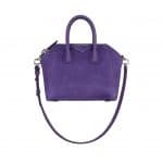 Givenchy Purple Nubuck Antigona Mini Bag