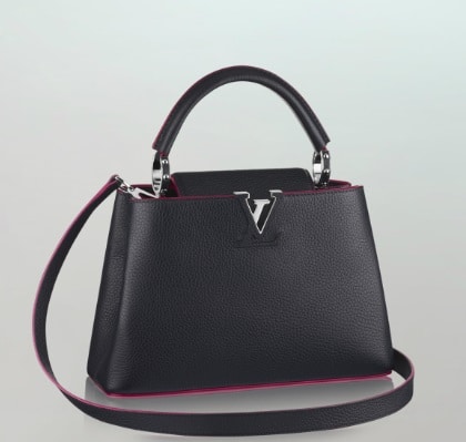 New Louis Vuitton Inspired Capucines BB showing, What's In My New Bag And  Bag Size Comparisons 