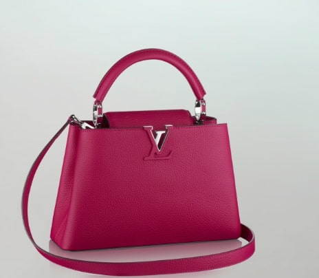 Louis Vuitton Capucines Fuschia BB Bag - Summer 2014