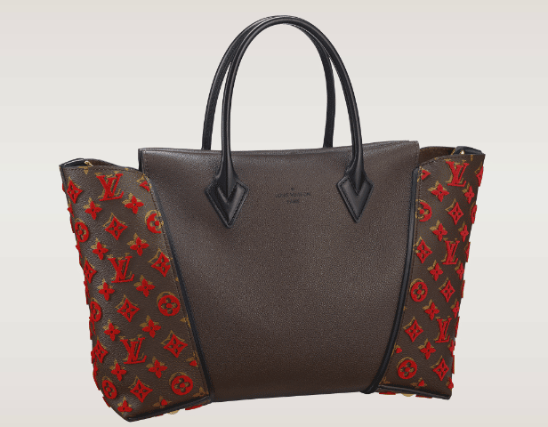 Louis Vuitton Chocolate W PM Tote Bag