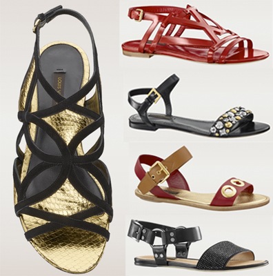 Louis Vuitton Flat Sandals