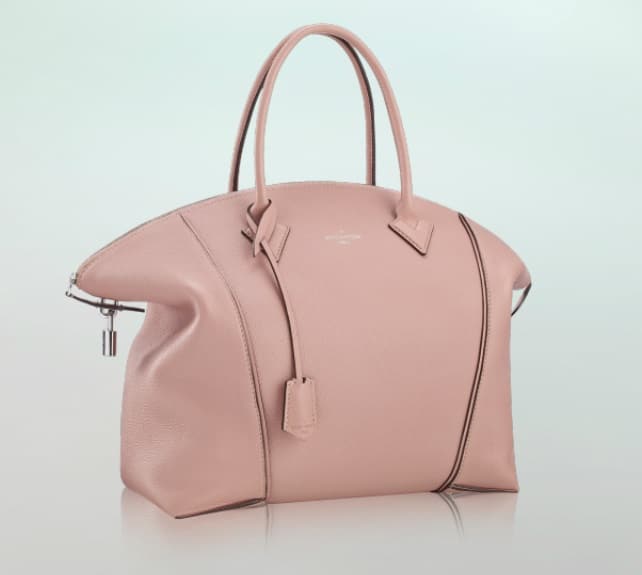 Louis Vuitton Veau Cachemire Soft Lockit mm Framboise