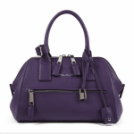 Marc Jacobs Purple Textured Leather Incognito Small Bag