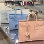 Saint Laurent Pastel Croc Sac du Jour Bags - Spring 2014