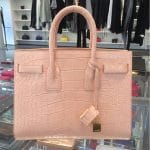 Saint Laurent Pink Croc Sac du Jour Bag - Spring 2014