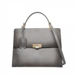 Balenciaga Calf Hair Grey Le Dix Tote Bag - Fall Winter 2014