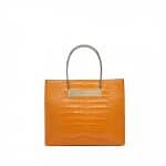Balenciaga Croc Orange Wire Shopping Tote Bag - Fall Winter 2014