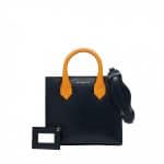 Balenciaga Orange with Black Base Padlock Tote Bag - Fall Winter 2014