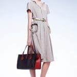 Bottega Veneta Black/Red Tote Bag - Resort 2015