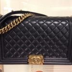 Chanel Medium Boy Bag with Gold Hardware - Prefall 2014